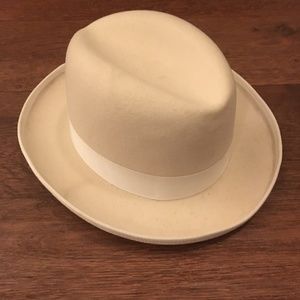 Ivory White Godfather Hat